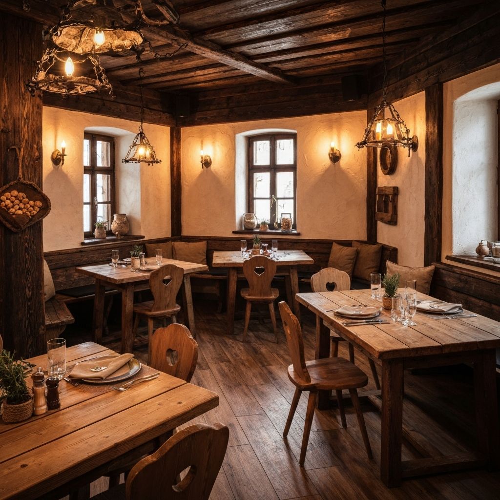 Inside Curly's restaurant